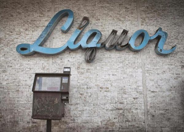 Liquor Sign Leinwandbild Liquor Sign Leinwandbild