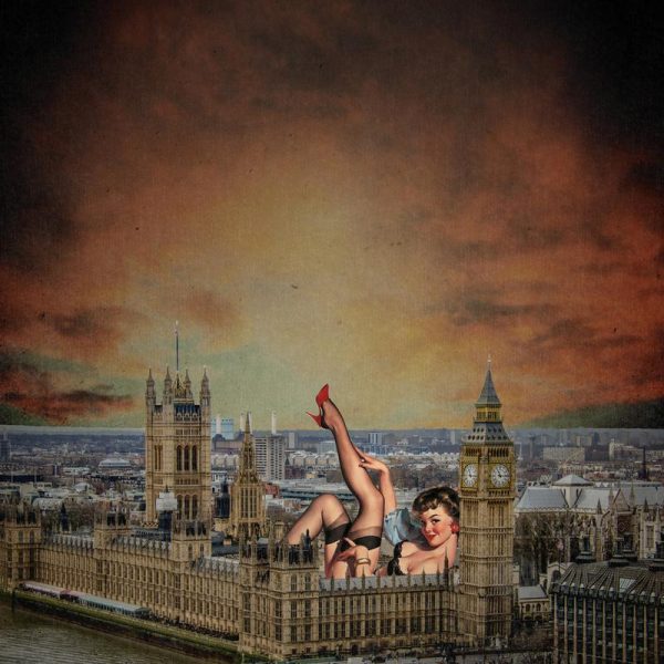 London Pinup Leinwandbild London Pinup Leinwandbild