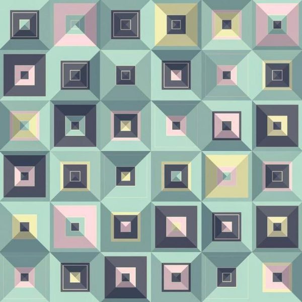 Lostin Squares III Leinwandbild Lostin Squares III Leinwandbild