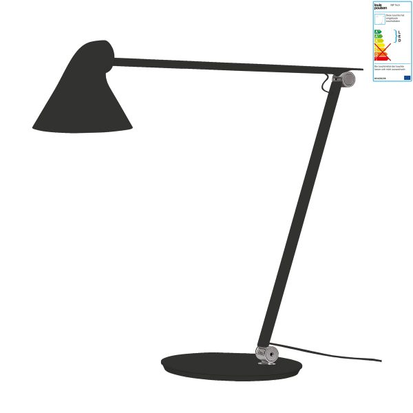 Louis Poulsen - NJP LED Tischleuchte mit Standfuß Louis Poulsen - NJP LED Tischleuchte mit Standfuß
