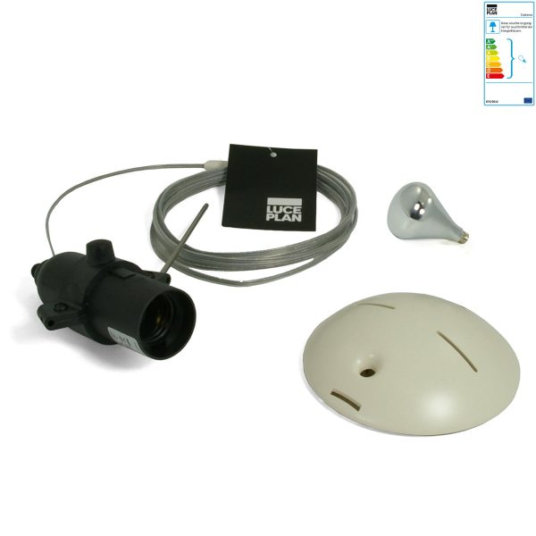 Luceplan - Costanza Pendelleuchte D13 sa.s (ohne Lampenschirm und Diffusor)AluminiumT:33 H:21 B:19 Luceplan - Costanza Pendelleuchte D13 sa.s (ohne Lampenschirm und Diffusor)AluminiumT:33 H:21 B:19