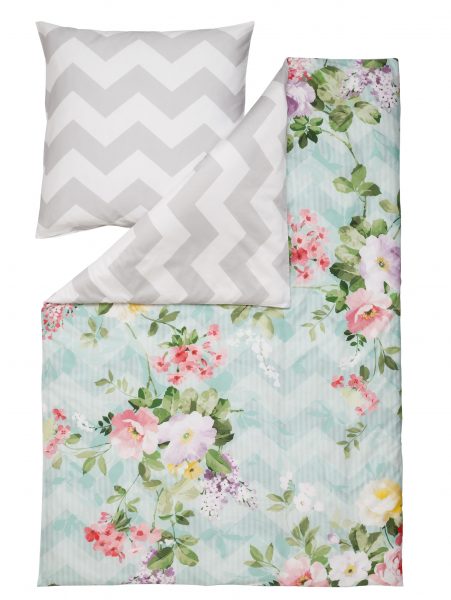 Mako-Satin Bettwäsche Urban Flower000520518002 Mako-Satin Bettwäsche Urban Flower000520518002