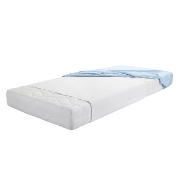 Matratzenauflage Annaba - Baumwollstoff - Weiß - 90 x 150 cm Matratzenauflage Annaba - Baumwollstoff - Weiß - 90 x 150 cm