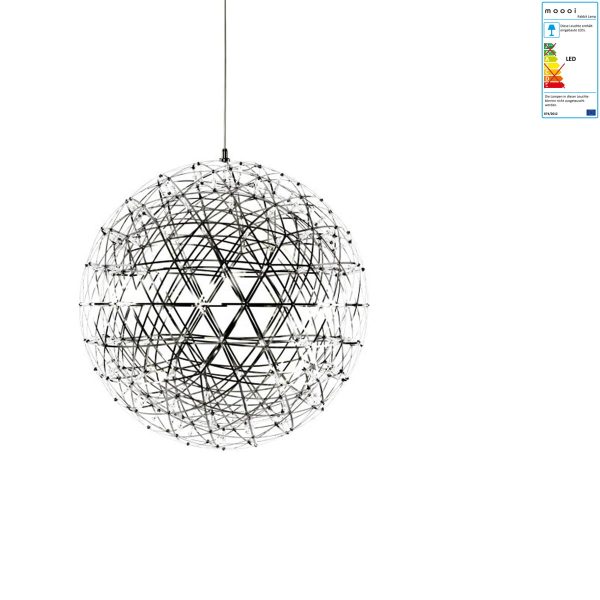 Moooi - Raimond R61 LED-PendelleuchteSilberT:61 H:61 Moooi - Raimond R61 LED-PendelleuchteSilberT:61 H:61
