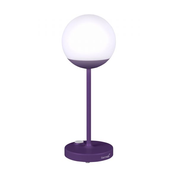 Mooon LED Outdoor Tischleuchte aubergine Mooon LED Outdoor Tischleuchte aubergine