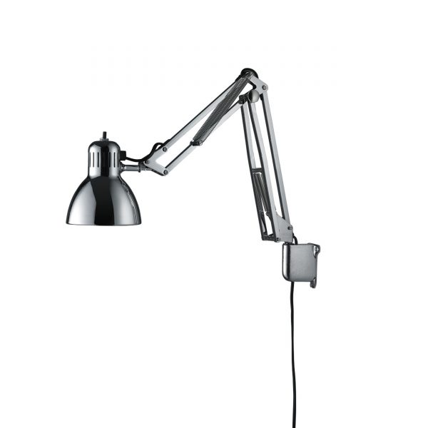 Naska Tischleuchte mit Wandhalterung 72 chrom Naska Tischleuchte mit Wandhalterung 72 chrom
