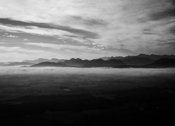 Nebelstreif Leinwandbild Nebelstreif Leinwandbild