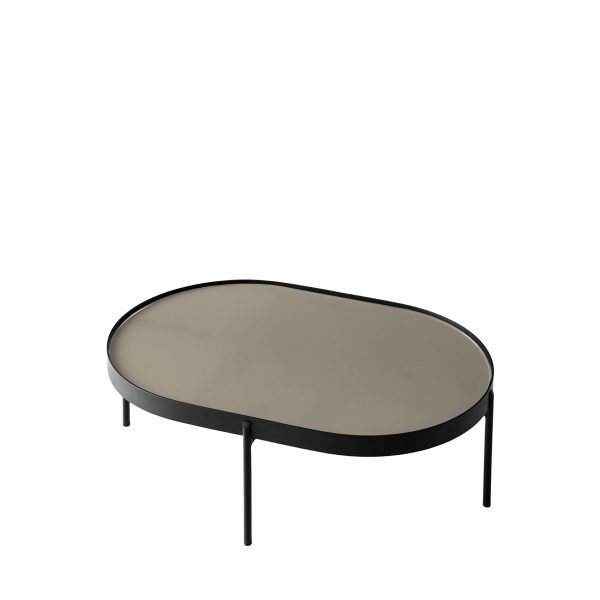 NoNo Table Beistelltisch S schwarz-beige NoNo Table Beistelltisch S schwarz-beige