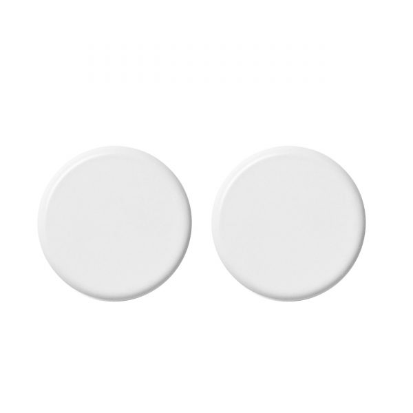 Norm Knobs Handtuchhaken 2er-Set weiß Norm Knobs Handtuchhaken 2er-Set weiß