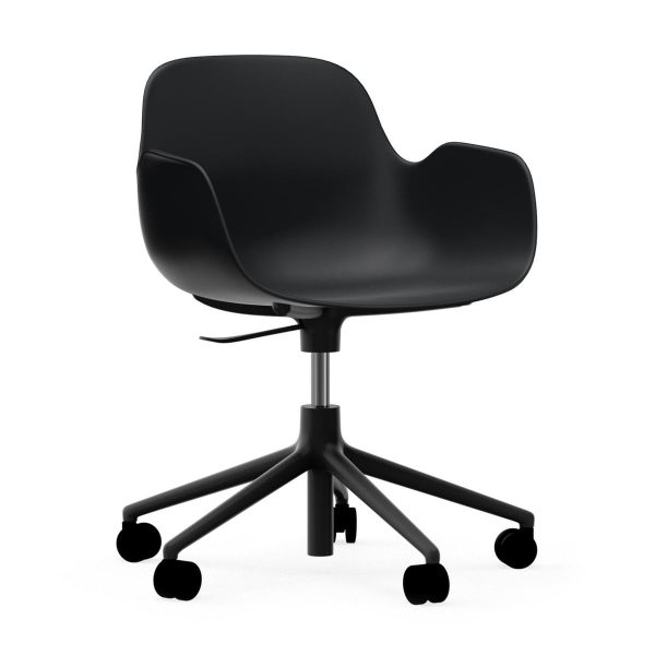 Normann Copenhagen - Form Drehsessel mit Rollen Normann Copenhagen - Form Drehsessel mit Rollen