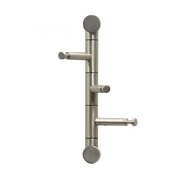 Nova² Coat Rack 1 Wandhaken satiniert Nova² Coat Rack 1 Wandhaken satiniert