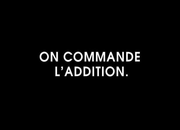 On commande l´addition Black Leinwandbild On commande l´addition Black Leinwandbild