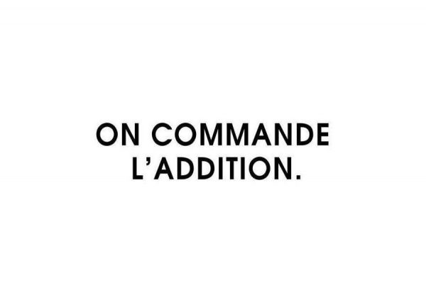 On commande l´addition White Leinwandbild On commande l´addition White Leinwandbild