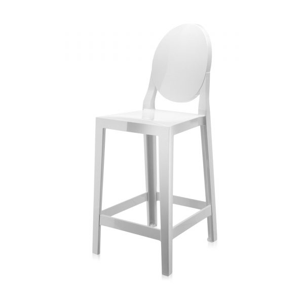 One More Barhocker weiss 100 One More Barhocker weiss 100