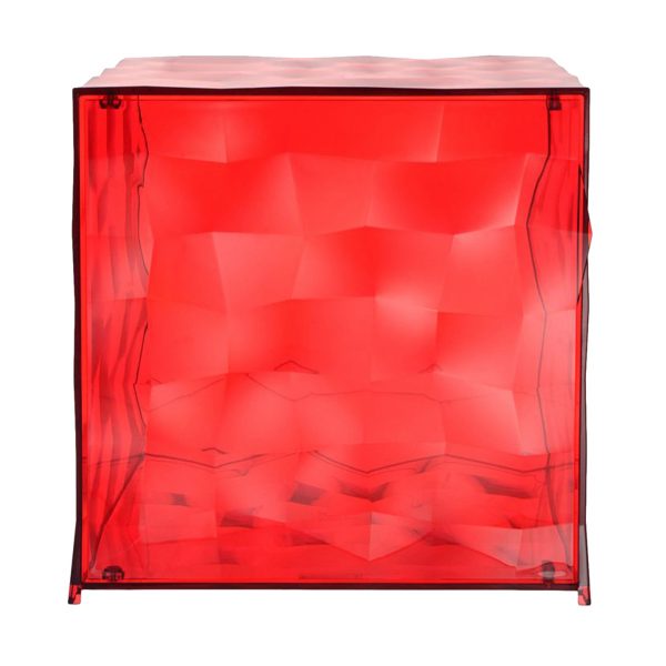 Optic Kubus mit Tür rot Optic Kubus mit Tür rot