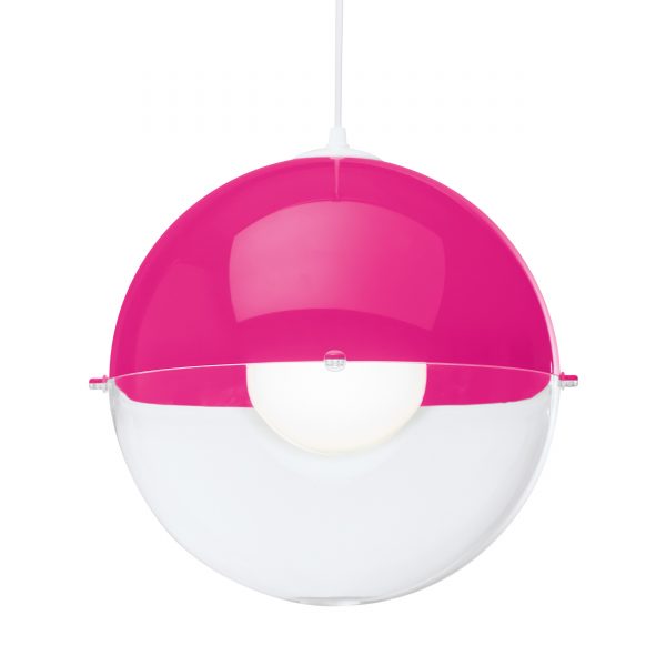 Orion Pendelleuchte pink-transparent Orion Pendelleuchte pink-transparent