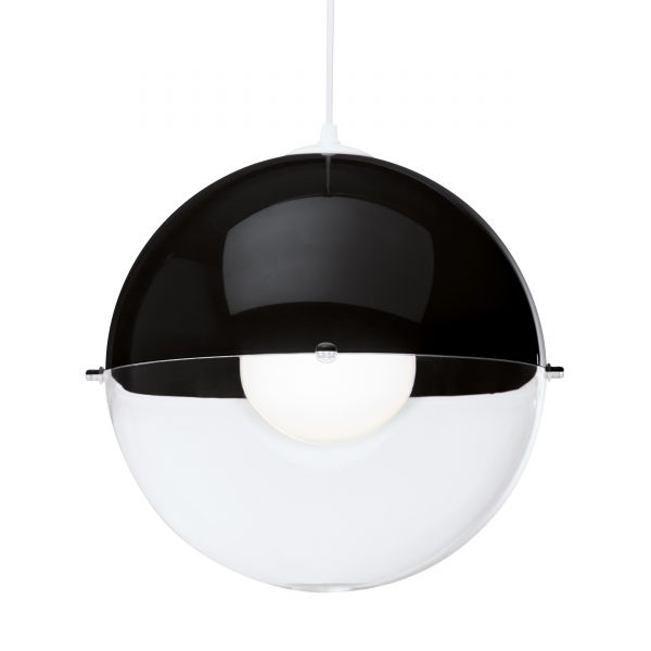 Orion Pendelleuchte schwarz-transparent Orion Pendelleuchte schwarz-transparent