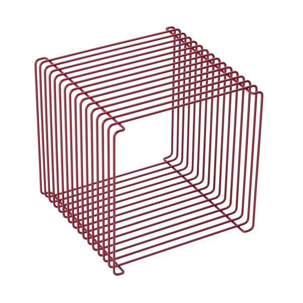Panton Wire Regalelement rot Panton Wire Regalelement rot