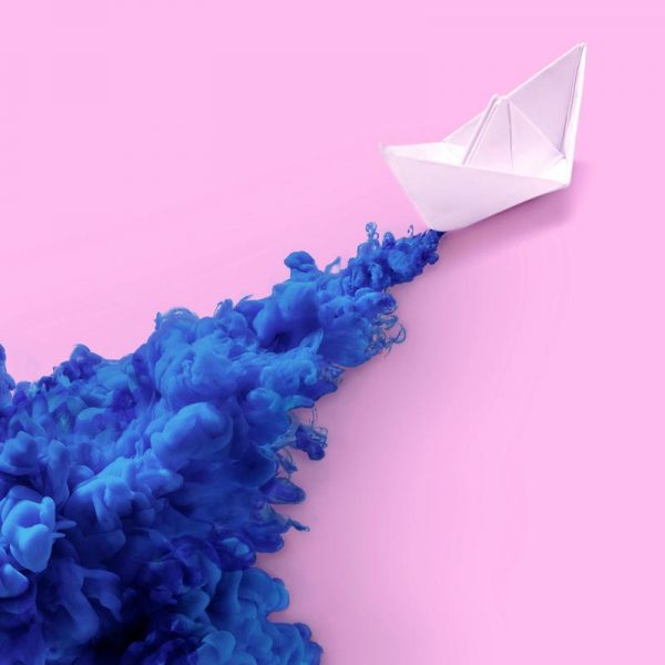 Paper Boat Leinwandbild Paper Boat Leinwandbild