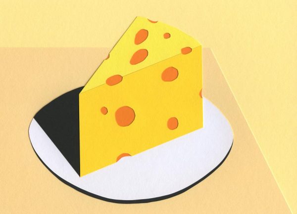 Piece Of Cheese Leinwandbild
