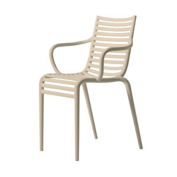 Pip-e Armchair Stapelstuhl puder Pip-e Armchair Stapelstuhl puder