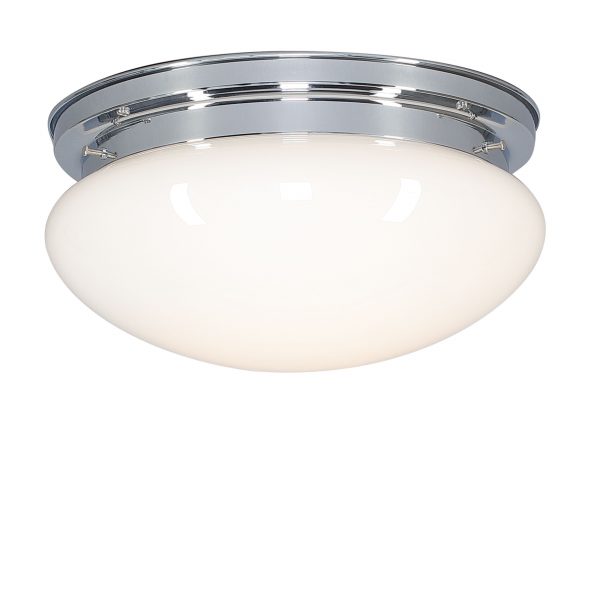 Plafonnier LED Wand- und Deckenleuchte verchromt Plafonnier LED Wand- und Deckenleuchte verchromt