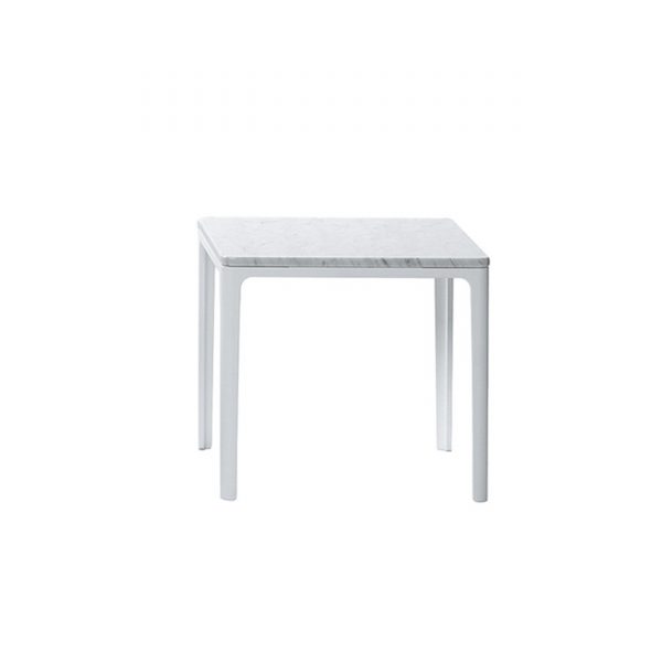 Plate Table Beistelltisch mit Marmor Platte 40 Plate Table Beistelltisch mit Marmor Platte 40