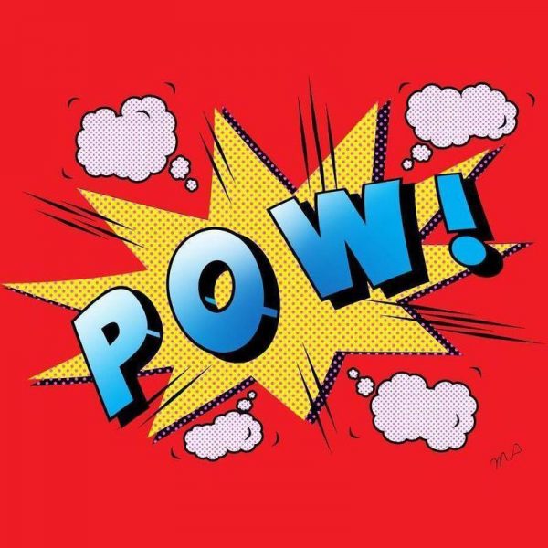 Pow Leinwandbild Pow Leinwandbild