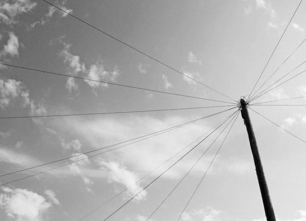 Power pole Leinwandbild Power pole Leinwandbild