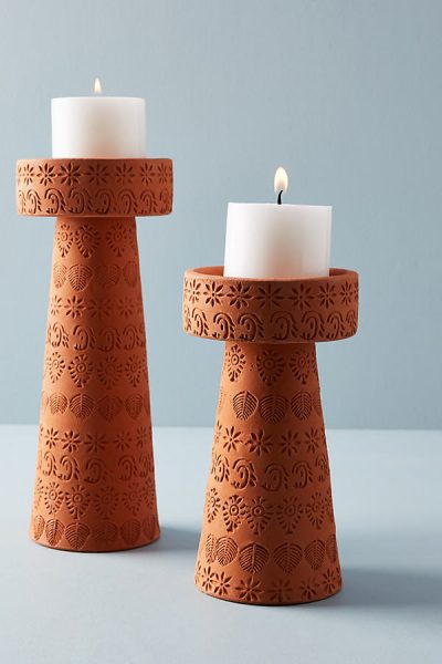 Pressed Kerzenständer - Brown Motif44373439EU Pressed Kerzenständer - Brown Motif44373439EU