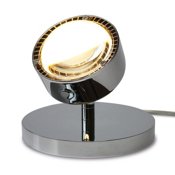 Puk Maxx Spot LED Tischleuchte Glas chrom glänzend Puk Maxx Spot LED Tischleuchte Glas chrom glänzend