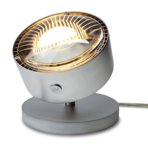 Puk Spot LED Tischleuchte Glas chrom matt Puk Spot LED Tischleuchte Glas chrom matt