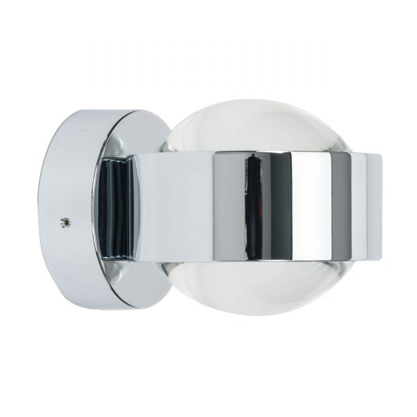 Puk Wall Wandleuchte Linse-Linse chrom glänzend Puk Wall Wandleuchte Linse-Linse chrom glänzend