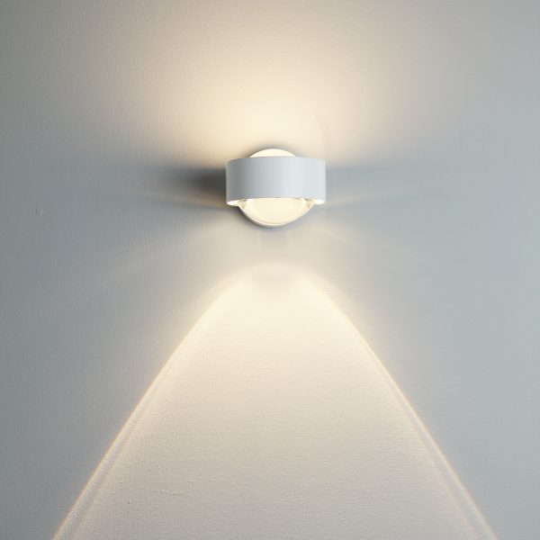 Puk Wall Wandleuchte Linse-Linse weiss Puk Wall Wandleuchte Linse-Linse weiss
