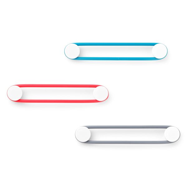 Quirky - Loopits Gummiband-Halterung (6er-Set)Verschiedene Farben Quirky - Loopits Gummiband-Halterung (6er-Set)Verschiedene Farben