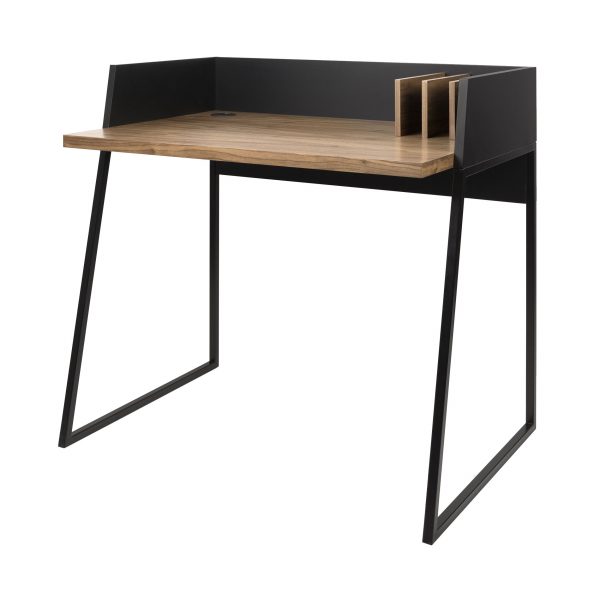 Revel Schreibtisch Nussbaum/schwarz Revel Schreibtisch Nussbaum/schwarz