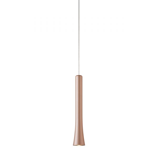 Rio Pendelleuchte 1fach satin copper Rio Pendelleuchte 1fach satin copper