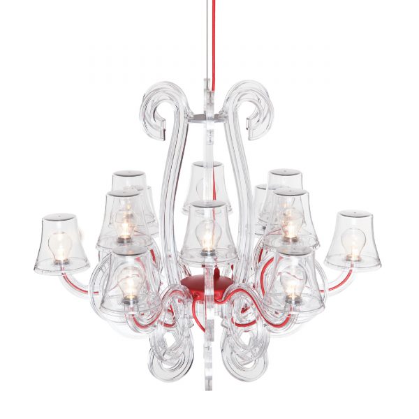RockCoco LED 12.0 Pendelleuchte transparent RockCoco LED 12.0 Pendelleuchte transparent