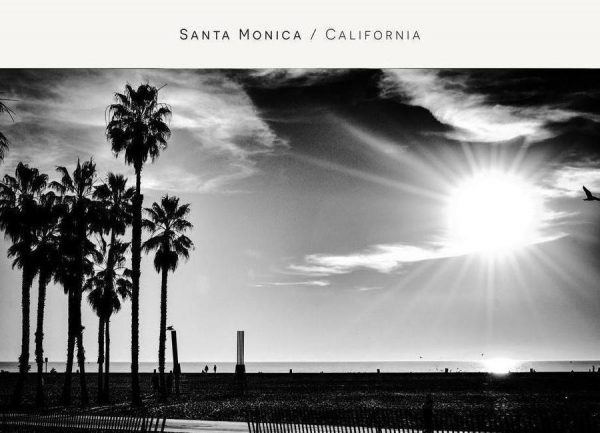 Santa Monica No. 1 B&W Leinwandbild Santa Monica No. 1 B&W Leinwandbild