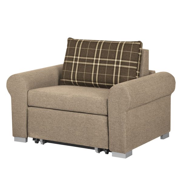 Schlafsessel Latina XIV Webstoff - Beige Schlafsessel Latina XIV Webstoff - Beige