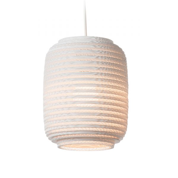 Scraplight Ausi 8 Pendelleuchte weiß ø 19 cm Scraplight Ausi 8 Pendelleuchte weiß ø 19 cm