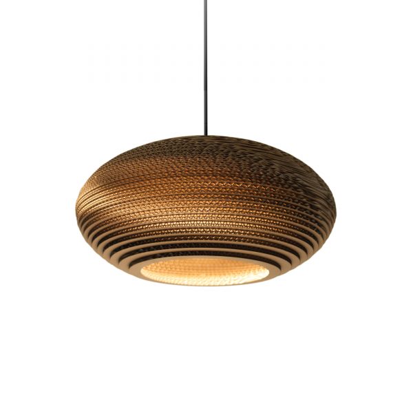 Scraplight Disc 16 Pendelleuchte beigebraun ø 43 cm Scraplight Disc 16 Pendelleuchte beigebraun ø 43 cm