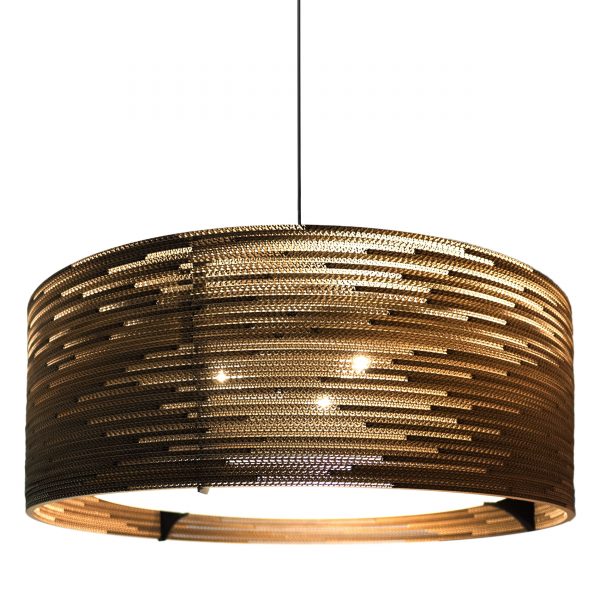 Scraplight Drum 36 Pendelleuchte beigebraun ø 92 cm Scraplight Drum 36 Pendelleuchte beigebraun ø 92 cm