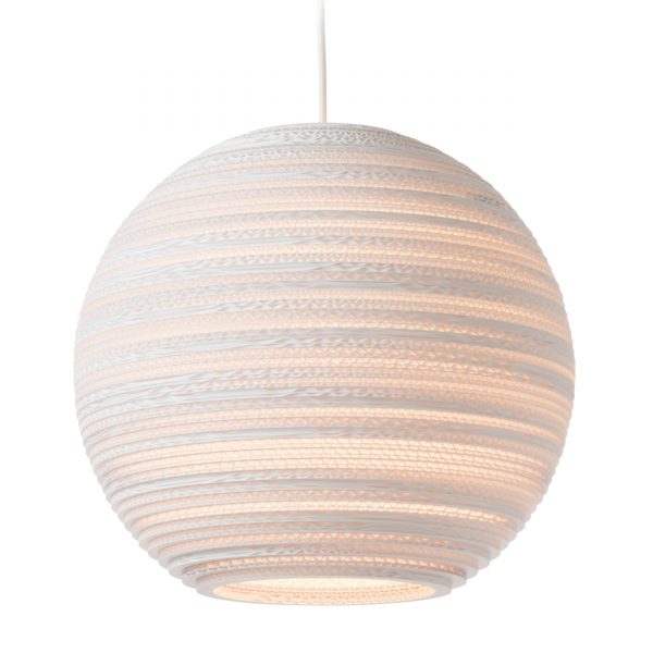 Scraplight Moon 14 Pendelleuchte weiß ø 36 cm Scraplight Moon 14 Pendelleuchte weiß ø 36 cm