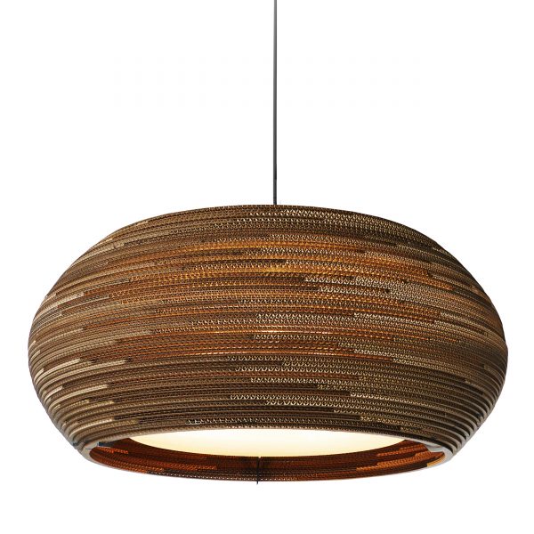 Scraplight Ohio 32 Pendelleuchte beigebraun ø 82 cm Scraplight Ohio 32 Pendelleuchte beigebraun ø 82 cm