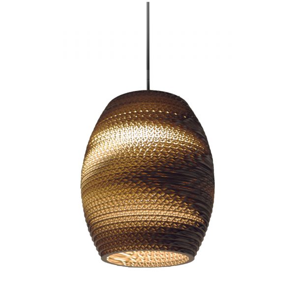 Scraplight Olive 8 Pendelleuchte beigebraun Scraplight Olive 8 Pendelleuchte beigebraun