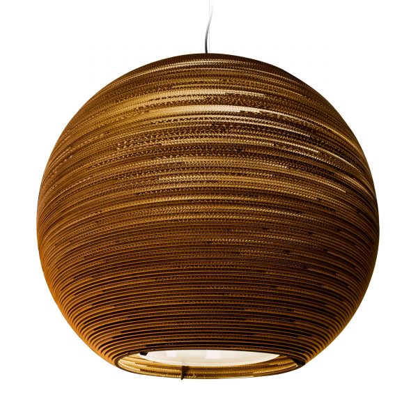 Scraplight Sun 48 Pendelleuchte beigebraun ø 128 cm Scraplight Sun 48 Pendelleuchte beigebraun ø 128 cm
