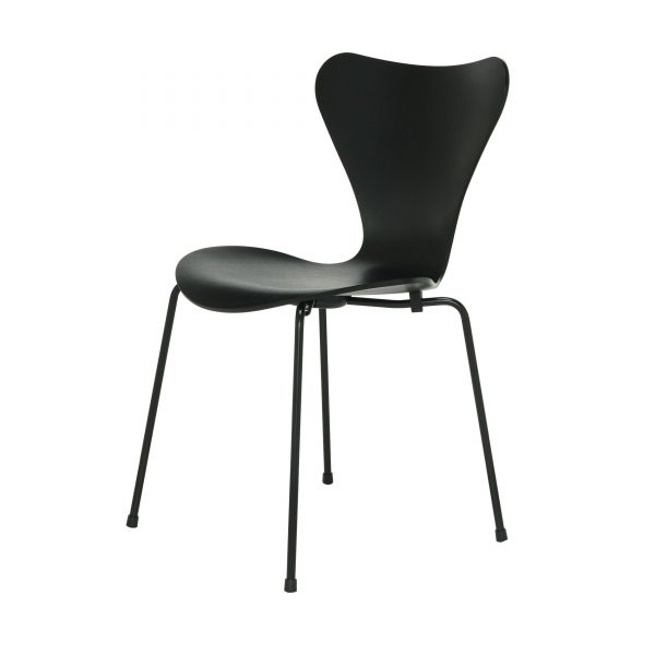 Serie 7 Stuhl monochrom schwarz Serie 7 Stuhl monochrom schwarz