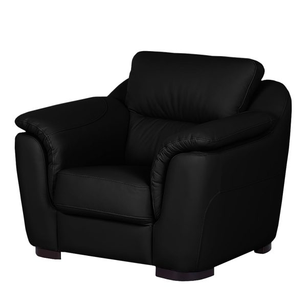 Sessel Alzira - Kunstleder - Schwarz Sessel Alzira - Kunstleder - Schwarz