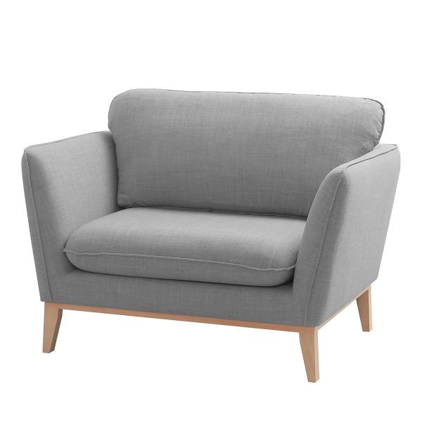 Sessel Argoon Webstoff - Platin Sessel Argoon Webstoff - Platin